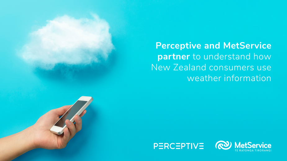 Perceptive Appointed as Research and Insights Partner for MetService