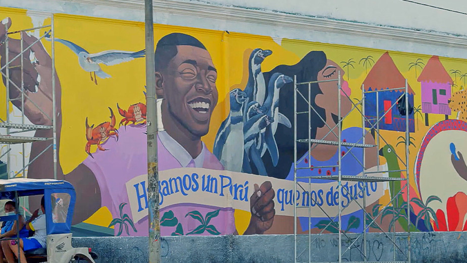 Inca Kola Murals throughout Peru Represent the Country in All Its Diversity