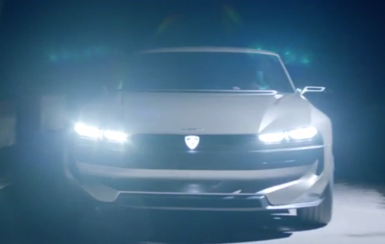 Peugeot Reveals Autonomous, Electric Concept Car with Energetic Film