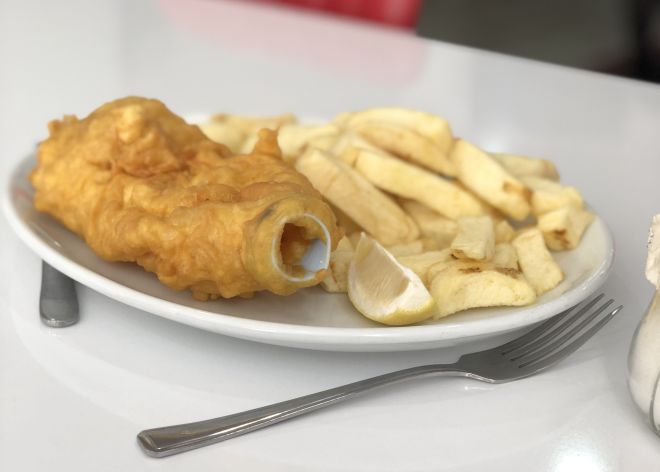 Plastic Oceans UK Stunt Sees Battered Plastic Served up in Fish and Chip Shop