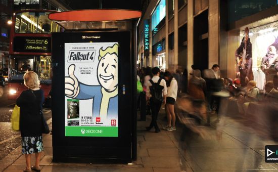 Fallout 4 OOH Campaign Tracks Twitter Behaviour to Distribute Campaign
