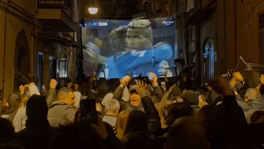 Prime Video Brings the Champions League to the Heart of Naples with 'The Laundry Screening'