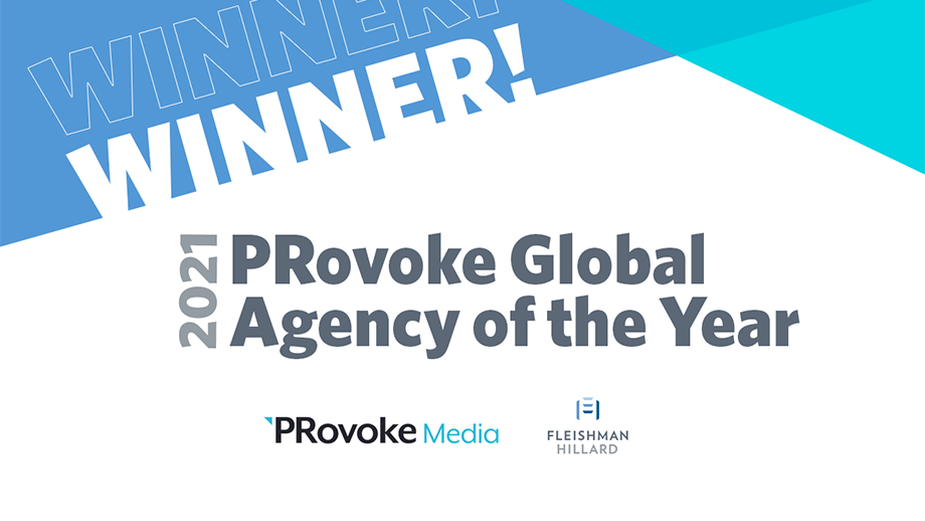FleishmanHillard is PRovoke Media's Global Agency of the Year