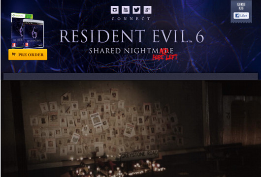 Capcom Launch Social Nightmare for Resident Evil 6
