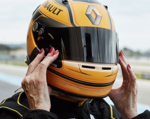 Female Rally Driver Sets Record for The Oldest Person Ever to Drive Renault F1 Car