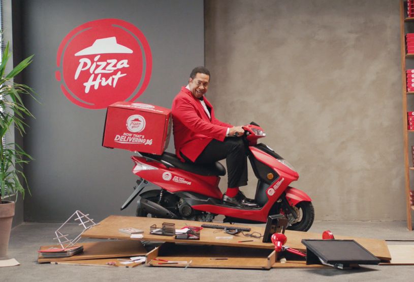 Pizza Hut Playfully Takes Aim at Domino's in First Work from Iris