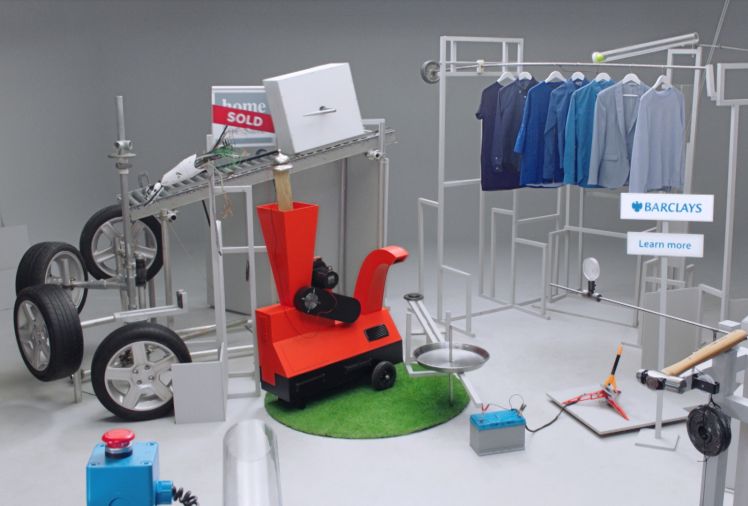 You Won't Want to Skip Barclays' Rube Goldberg Machine YouTube Ad
