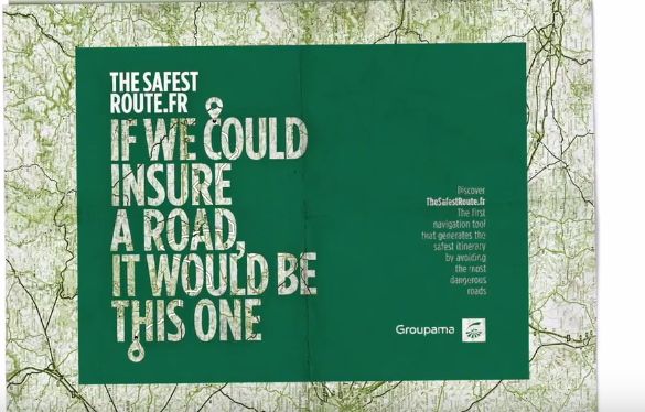 Groupama and Marcel Paris Drop Speed for Safety with 'The Safest Route' 
