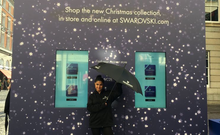 Swarovski Spreads the Sparkle This Christmas in Partnership with Havas Media's Adcity