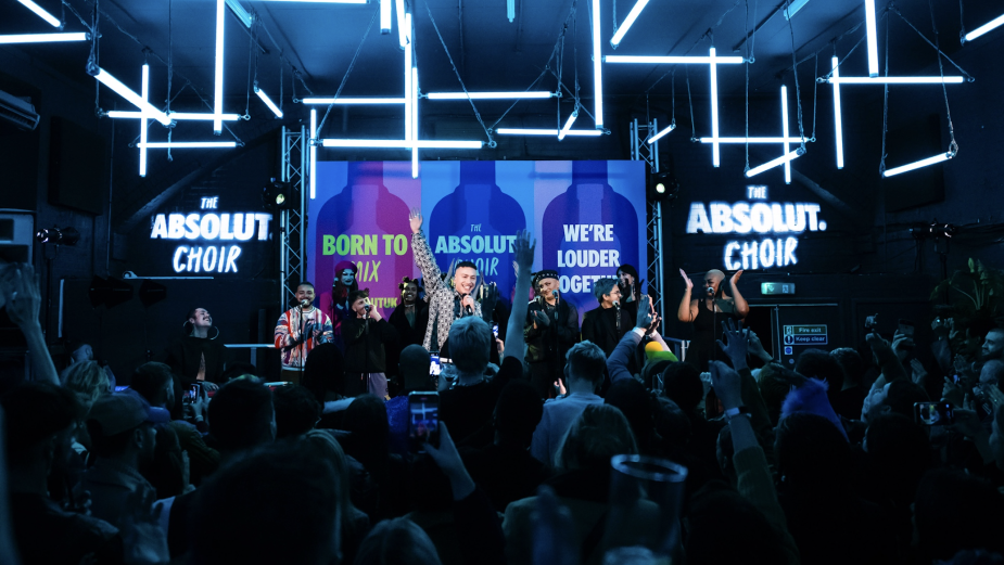 The Final Act of M&C Saatchi Sport & Entertainment’s ‘Step up’ Inclusion Campaign Introduces ‘The Absolut Choir'