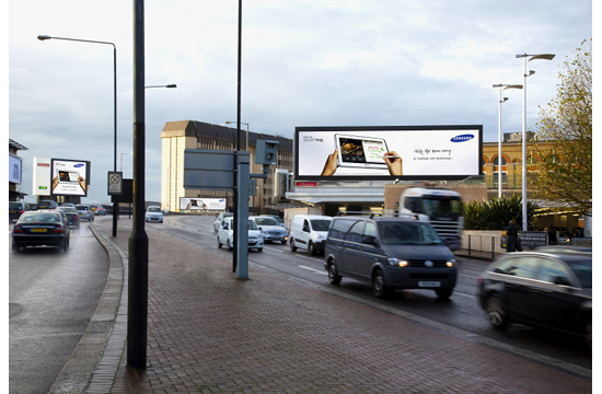 Samsung takes over Cromwell Road