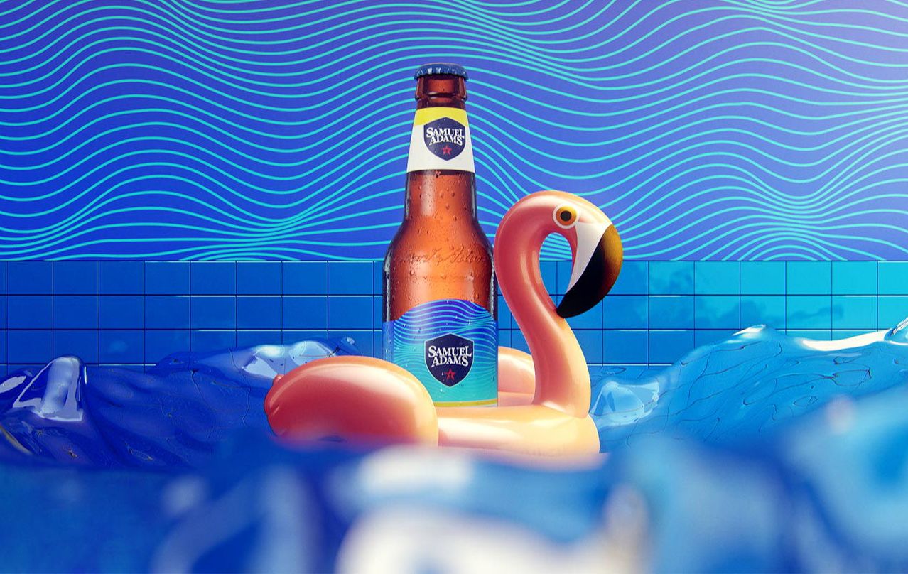 Aggressive Conjures 'Colors of Summer’ for Sam Adams Beer and MMB