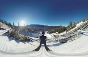Experience a Ski Jump in 360 Degrees with Cheil's VR Samsung Campaign