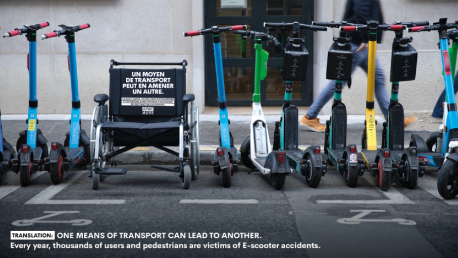 nøgen operation eskortere French Non-Profit Raises Awareness for E-Scooter Safety with 'One Means of  Transport Can Lead To Another' | LBBOnline