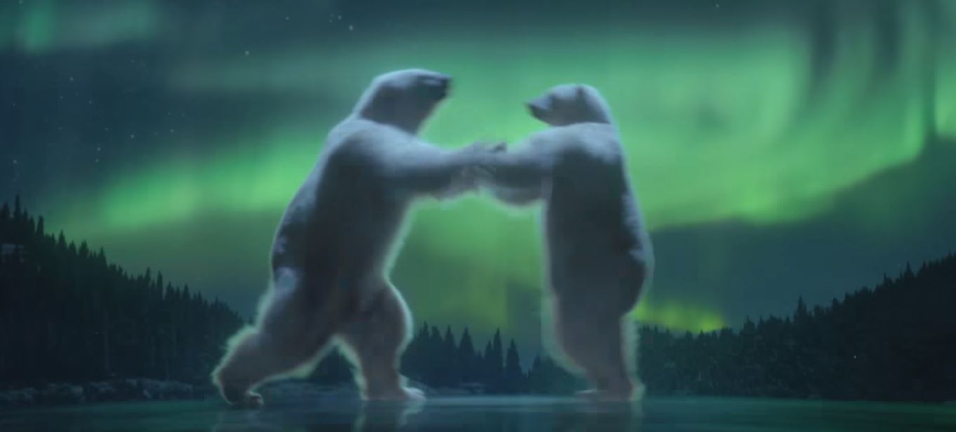 Pirouetting Polar Bears Bring Back Dancing on Ice in New ITV TVC