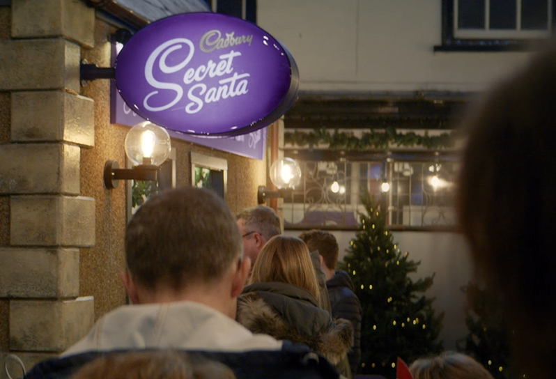 TV Spot Celebrates Year Two of Cadbury’s ‘Secret Santa’ Christmas Campaign