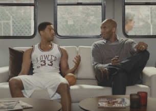 Kobe Bryant Chills with Michael B. Jordan in New Apple TV Spot
