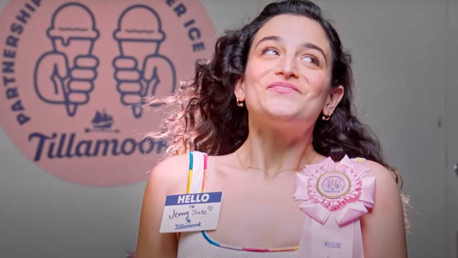 Tillamook County Creamery Association Puts a Cherry on Top of Campaign Featuring Jenny Slate