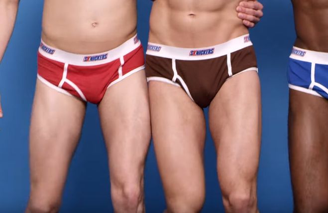 Snickers Goes Nuts with New 'Sknickers' Underwear Range for Men