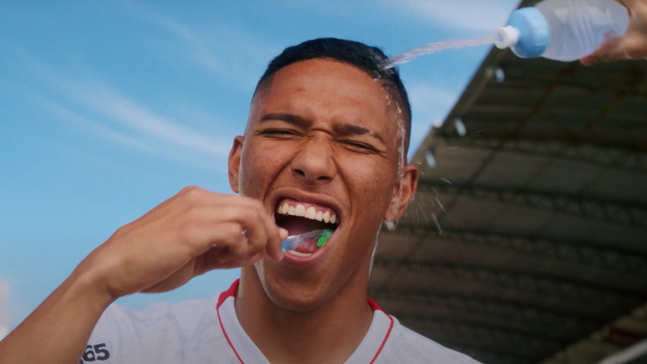 This Brazilian Toothpaste Brand is Sponsoring Just One Football Player in Campaign from VMLY&R