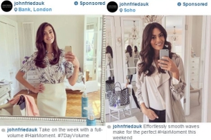 John Frieda & ZenithOptimedia Launch an Instagram Advertising First