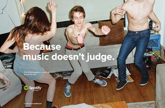 Spotify Launches First Ever Campaign 