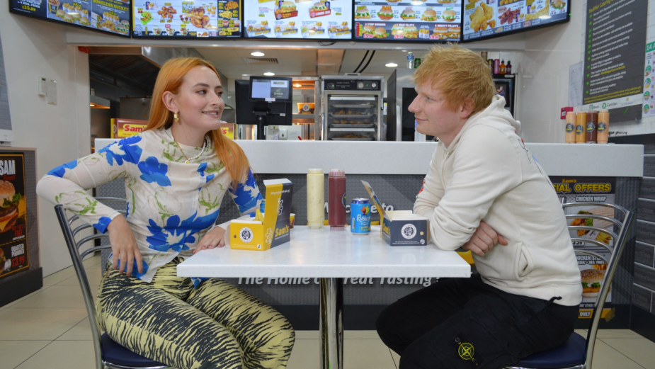Homespun’s Joe Bolger Cuts Amelia Dimoldenberg’s Latest Chicken Shop Date with Ed Sheeran