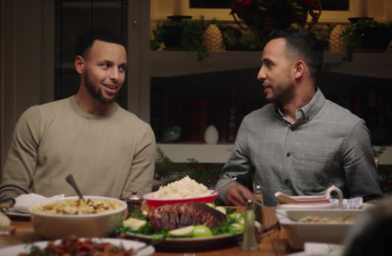 Steph Curry Heads to Anwar Jibawi's for Thanksgiving Dinner for Brita