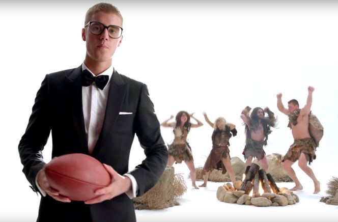 Justin Bieber Shows Off #UnlimitedMoves for T-Mobile's Super Bowl Ad