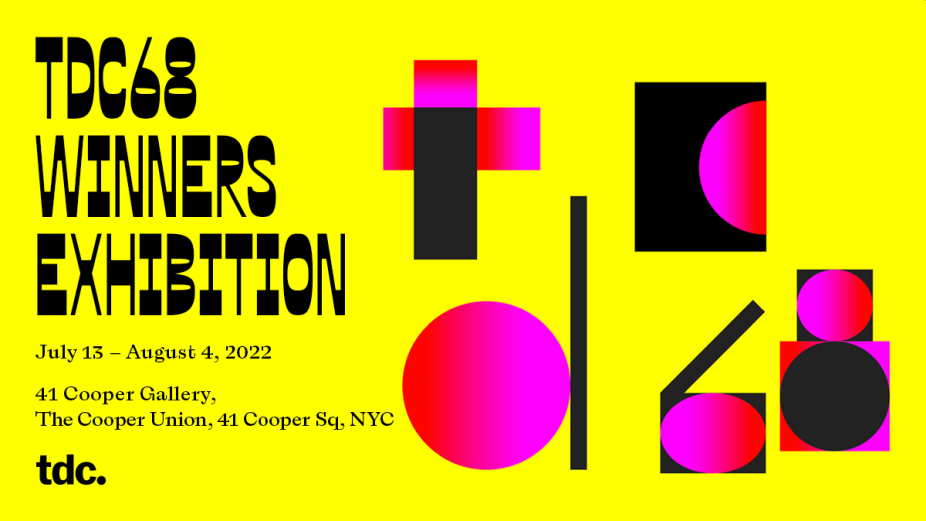 Scholarship Winners Announced as TDC68 Exhibition Opens in New York