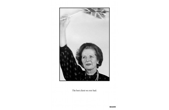 M&C Saatchi Honours Thatcher in Sunday Times