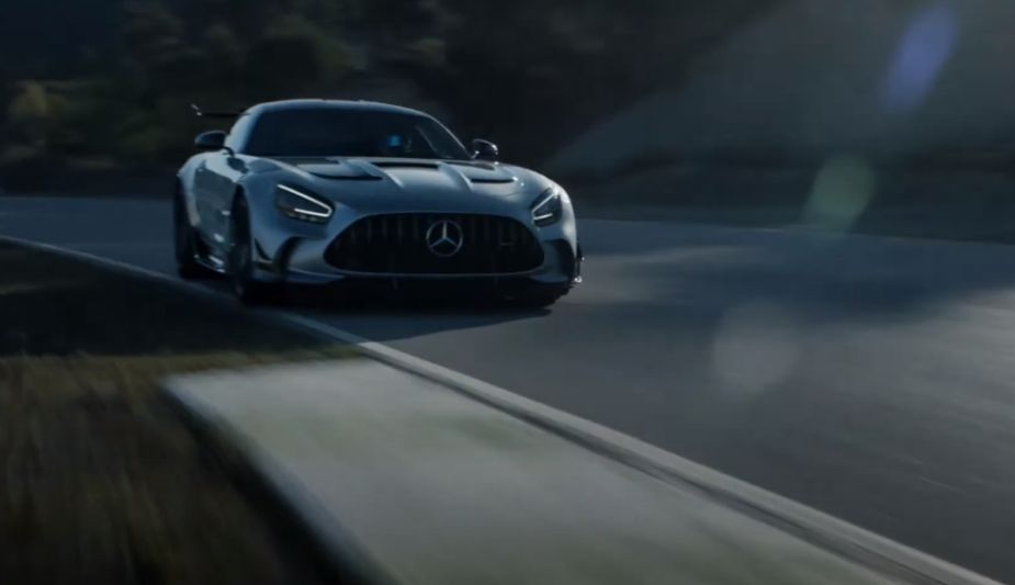 No Matter How Hard You Try, You Can't Stop Time in Michelin x Mercedes Ad