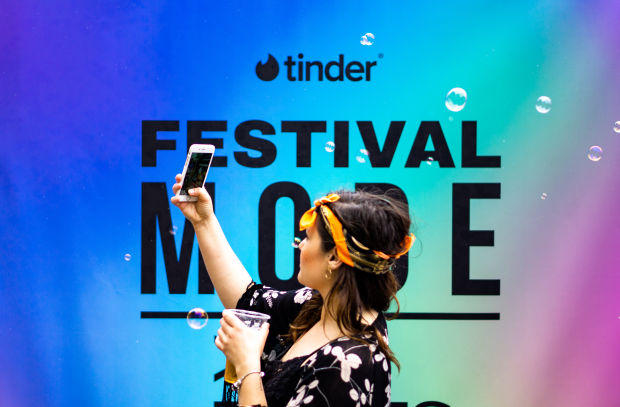 Tinder Matches with RPM for British Summer Time Festival Campaign