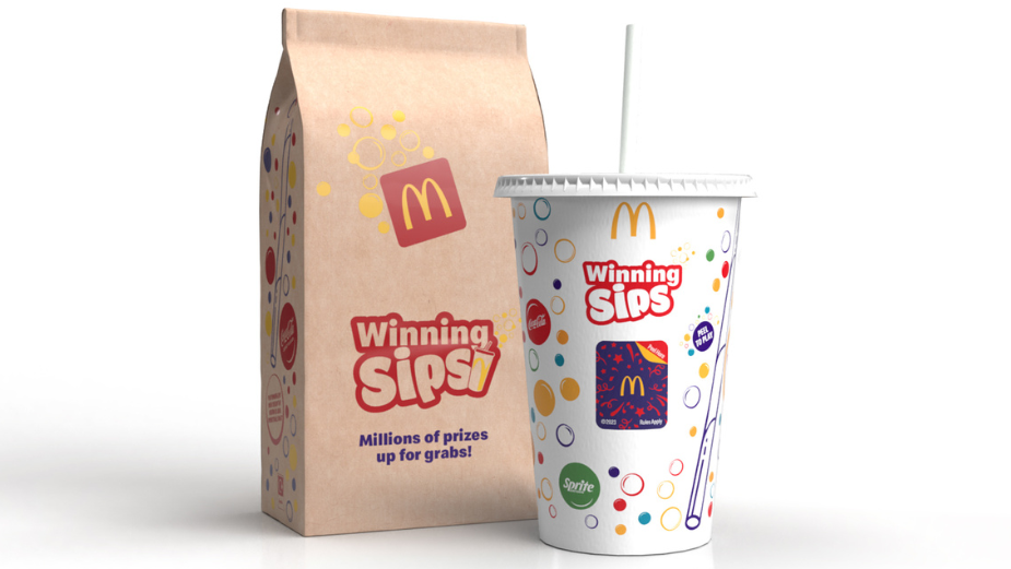 McDonald’s UK Customers Can Sip to Win Feel-Good Prizes in ‘Winning Sips’ Campaign by tms