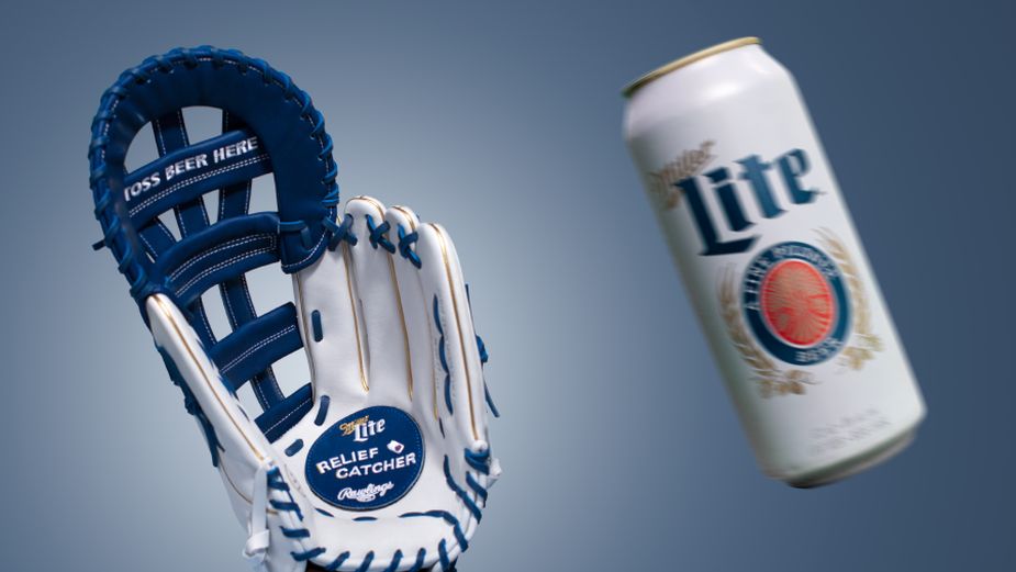 Miller Lite Creates the First-Ever Baseball Glove for Catching Beers