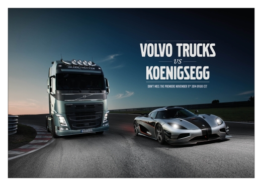The Ultimate Challenge: Volvo Trucks vs The World's Fastest Car