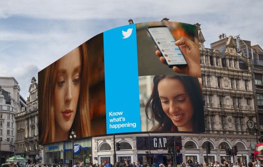 Twitter Celebrates Big Cultural Moments in Real Time on Landsec’s Piccadilly Lights