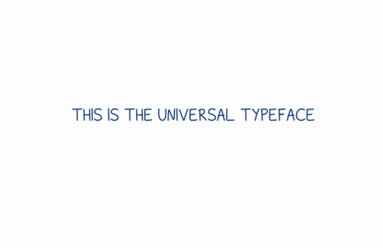 DDB Düsseldorf & BIC's 'Universal Typeface' Now Available to Download