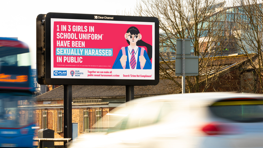 Out of Home Campaign Aims to Make Public Sexual Harassment a Criminal Offence in the UK