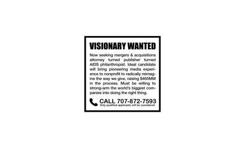 'Visionaries Wanted' in Legacy Lab Honors' Campaign
