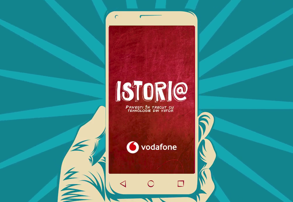 Vodafone Romania Launch Istoria Mobile App in Partnership with FCB Bucharest