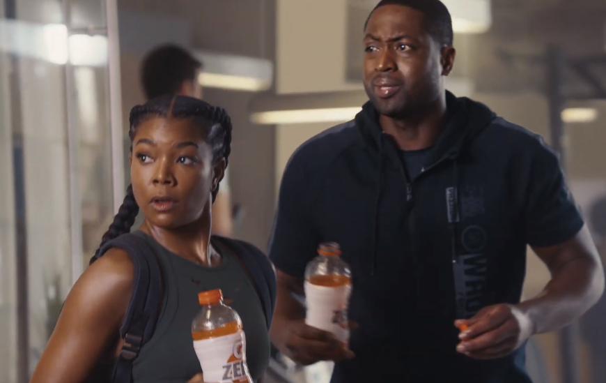 Gatorade Campaign Finds Dwyane Wade and Gabrielle Union Back in the Gym