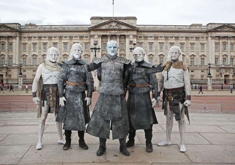 Winter is Coming to London as White Walkers Descend Upon Britain