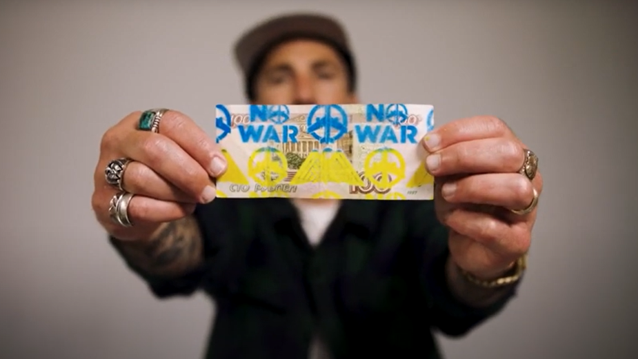 40+ Artists Are Coming Together to Deface Russian Currency, Making It Valuable to Ukraine