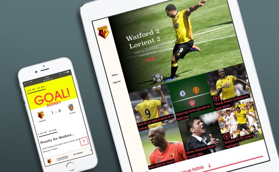 Watford FC and Critical Mass Launch World’s Most Innovative Football Club Website