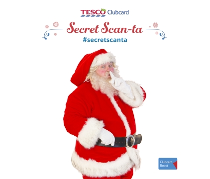 Get Your Secret Scan-ta Gifts with Tesco's Clubcard Campaign
