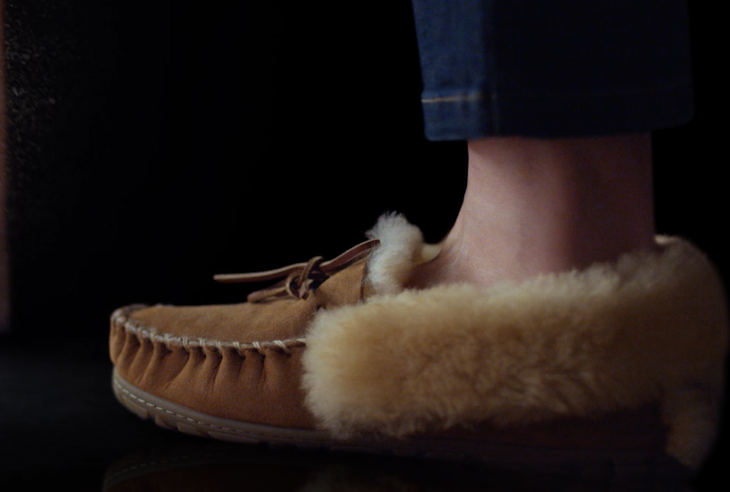 Slippers Are the Star of this L.L.Bean Holiday Spot from The VIA Agency