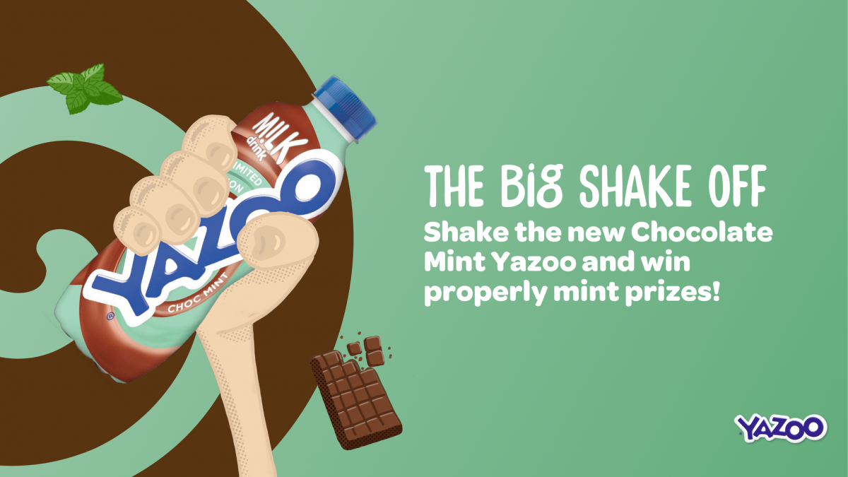 Yazoo Launches New Flavour with 'The Big Shake Off' App Competition