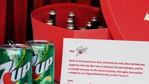Seagram's 7 Crown Slides into 7UP's DMs This Valentine's Day 