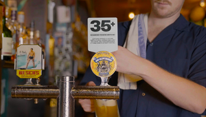 Lord Nelson Brewery Raises the Drinking Age of Three Sheets Pale Ale to 35+ via Howatson+Company 